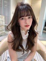 ロンドメリア 天神大名店(Lond Melia) 小顔に見せるヘア/ワンレン/ボブウルフ/ネビージュ/黒髪カタログ