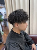 ヘアーメイク クーラ 行橋店(Hair make CURA)&nbsp;爽やかツイスパマッシュへアメンズパーマダウンパーマ