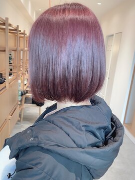 セイドット オモテサンドウ(Say. omotesando) say.重政ナチュラルボブメルティカラー似合わせカット