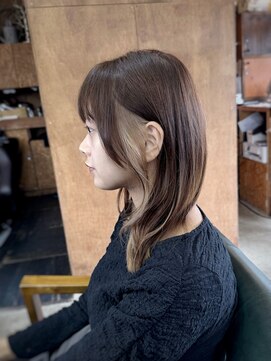 ロルド シェリ(Rold Cheri) 【山本智文】インナーカラーレイヤーカット