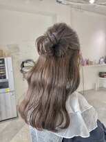 ジュベ(juve.)&nbsp;【大分 juve.】20代30代40代50代〇透け感と柔らかさブラウン◎