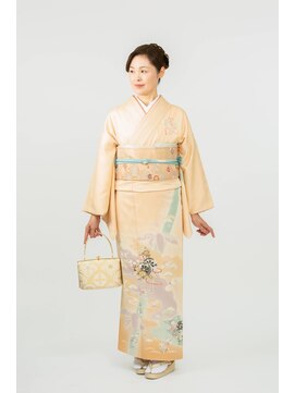 キモノクイーン(KIMONO QUEEN) 訪問着レンタル￥55,000 /No.456