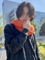 ユーフォリア 渋谷グランデ(Euphoria SHIBUYA GRANDE)&nbsp;フェザーパーマ　ニュアンスパーマ　ミディアムウルフ　MOMO