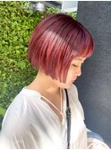 【天神.大名.今泉】鮮やかレッドで個性的に