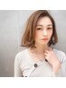 【安藤指名】カット+プレミアムカラー+リンケージトリートメント￥14300～