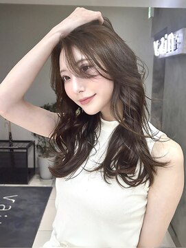 ヴェイン 渋谷(vain) 顔周りカット/オリーブカラー