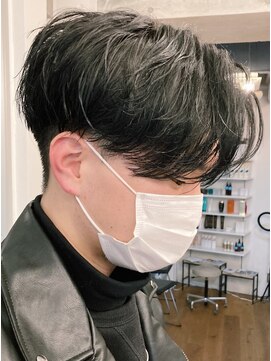 レタッチ バイ フィフス 銀座(RETOUCH by fifth) 銀座ツイストパーマ緩めツイストスパイラルパーマセンターパート