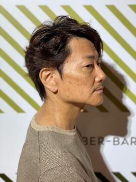 バーバーバー 四谷(BARBER-BAR) ビジネス爽やかジェントルスパイキーショート