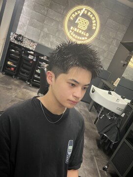 フランクスバーバーリベラルド 横浜(FRANK'S BARBER LIBERALD) MEN’S HAIR/刈り上げ/スパイキーショート　S