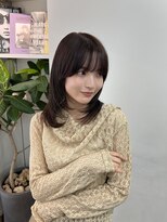 イヴォーク トーキョー(EVOKE TOKYO)&nbsp;レイヤー/ミディアム・ロング/20代/顔周り/髪質改善