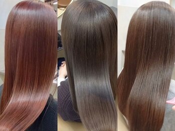 アオ 花咲町(a-o)の写真/大人女性のお悩みに♪オーダーメイト髪質改善メニューで根元からふんわり、自然な仕上がり☆