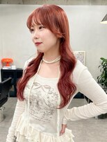 アロ 大阪梅田(alo)&nbsp;【momoa】秋っぽオレンジブラウン《ブリーチ/大阪梅田》