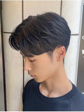 メゾンフォーメン 心斎橋店(Maison for men) 韓国風　ニュアンス　センターパート