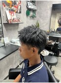 ツーブロック×短髪