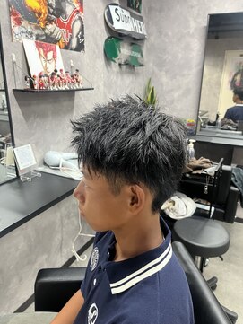 セカンド(2ND) ツーブロック×短髪