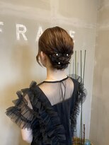 フレーム なんば店(FRAME) ▽ルーズシニヨン