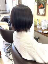 コアフィールフィス(COIFFURE fils) 【見附 今町】外ハネミディアム M3D 髪質改善