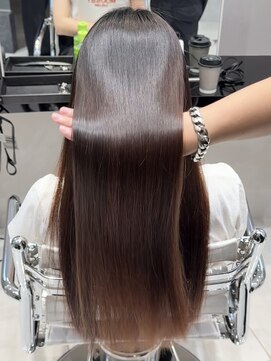 MY KEY HAIR 広島/髪質改善/縮毛矯正【2025年12月10日NEW OPEN(予定)】 ハートの艶ストレート