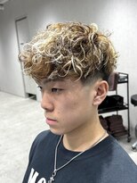 テクト バイアッシュ 吉祥寺店(Tect by Ash) スペインカールフリンジカットテーパーフェードスパイラルパーマ