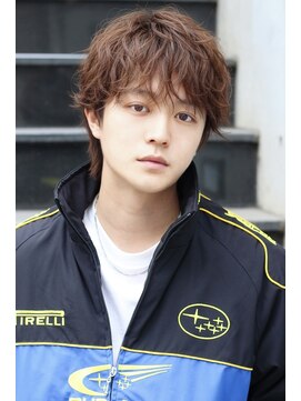 クーエフー(coo et fuu) スパイラルパーマツーブロックメンズ爽やかパーマ