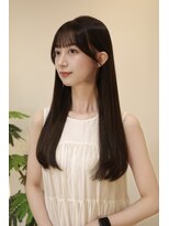 セラ(Cela)&nbsp;ナチュラル艶ロング透け感シースルーバング