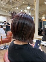 シャル 相模大野(shalu)&nbsp;レイヤーボブ×ピンクブラウン【加藤】