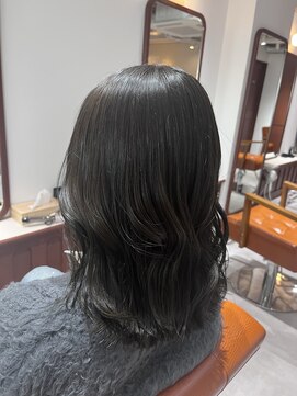 オーパスバイアンブルリュクス 池袋(Opus by ambleluxe) レディースカット/レイヤーカット/チョコレートブラウン