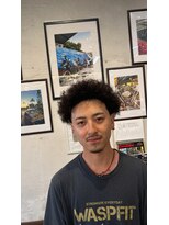 サンドゲート(SANDGATE)&nbsp;針金パーマ アフロ テーパーフェード