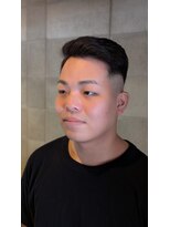 ワンワンオー バーバーショップ コンチネンタル(@110 BARBER SHOP continental) サイドバックフリンジカットミドルフェード