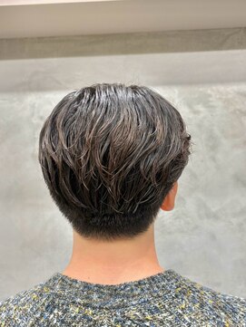 サームマン 人形町(SARM MAN) 【メンズカットパーマ】無造作ウェーブで大人似合わせスタイル