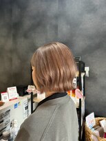 ノーヴァ バイ ボナ 前橋店(nova by bona)&nbsp;ボブレイヤーカットで叶う大人上品な小顔見えボブ
