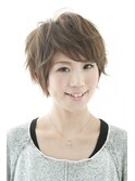 大人可愛いショート