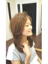 ヘアーデザインエスケープラス(HairDesign SK Plus)&nbsp;こなれミディアム@30代/40代/50代