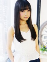 ヘア ジュレ ドゥ(hair jurer deux)&nbsp;【ヘアジュレドゥ古居】 ナチュラル黒髪ストレートロング☆