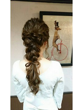 セットサロン ラビッシュポー(Setsalon RabichePow) 【フランベアー】編みおろし【ラビッシュポー】