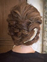 ラックスビー スカイ 大阪梅田店(LUXBE SKY)&nbsp;華やか編み込みパーティーヘアセット　byMIKI【LUXBE梅田店】