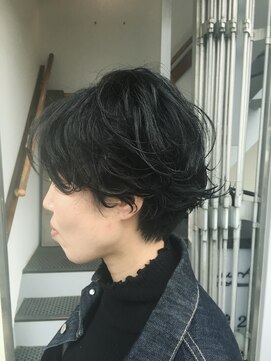 ブラッシュ(brush) brush 森田祐輔 ナチュラルライン センターパーマ