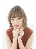 『ヘアリゾート粋dua』黒田麻実子◇抜け感が可愛い外ハネボブ◇