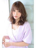 ジュール(Jule)&nbsp;女性らしいくびれ感◎ひし形　セミディ　大人かわいいヘア