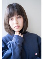 アッシュ 祐天寺店(Ash)&nbsp;王道ぱっつん前髪ボブ