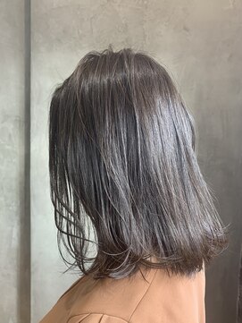 シックス ヘア ワーク ショップ(No.06 Hair Work Shop) 【No.06HWS】外ハネBob×オリーブグレージュ