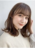 【GARDEN荒井夏海】ふんわりミディアムレイヤー