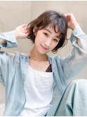 【Taylor 】大宮 大人かわいいミニボブxアンティークベージュ