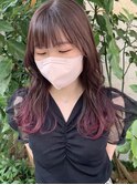 ピンクパープルグラデーション