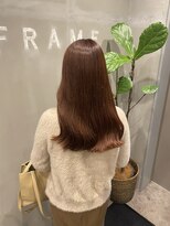 フレーム なんば店(FRAME) ▽艶々ピンクブラウン