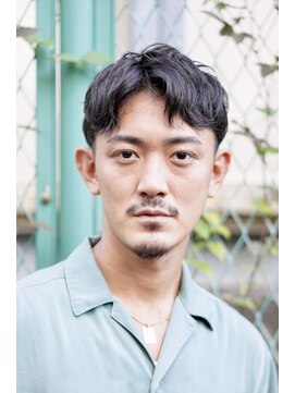 クロムトウキョウ ザ バーバー ネオン 新宿店(CHROM TOKYO the Barber ne/on) コンマバング/マッシュ/ツーブロック