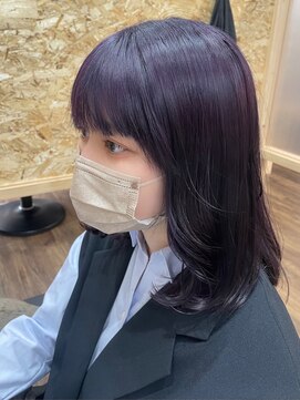 ナフ(naf) 透け感ラベンダー◎