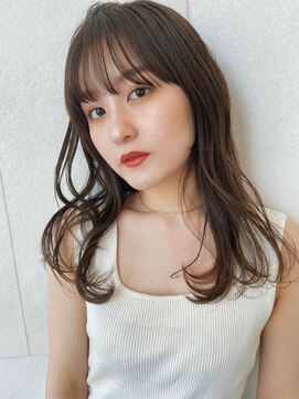 トリコ ショップアンドヘアサロン(tricot shop hair salon) 透明感たっぷりオリーブベージュ