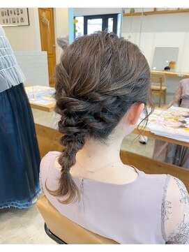 ビオラバイフーガ 綱島(Viola by FUGA) 編みおろしヘアセット20代30代40代50代