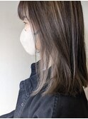 切りっぱなし ミディアムヘア  ーデザインMIXー